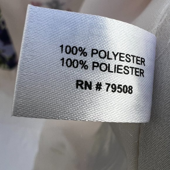 Violet & Claire Women's Floral Print Cream/Multi Open Front Kimono Shrug Size L - Picture 5 of 8